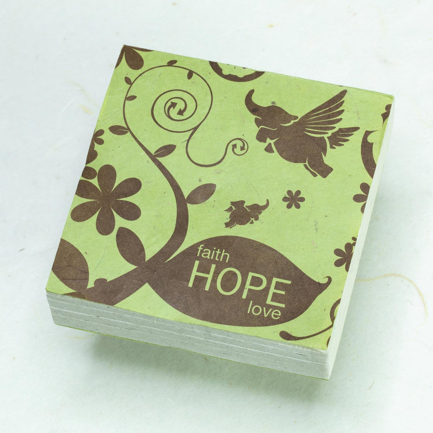 Inspirational POOPOOPAPER - Hope - Eco-friendly Scratch Pad set -  front