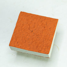 Load image into Gallery viewer, Made With Real Poo! - Horse POOPOOPAPER - Orange - Scratch Pad (Set of 3)