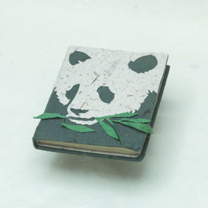 Mini-Journal Panda Face Set of 3