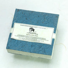 Load image into Gallery viewer, Classic Elephant POOPOOPAPER - Scratch Pad - Blue - (Set of 3) - Eco-friendly &amp; Tree Free