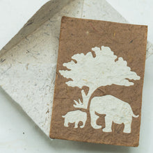 Load image into Gallery viewer, Greeting Card Elephant POOPOOPAPER  Mom &amp; Baby - Bark