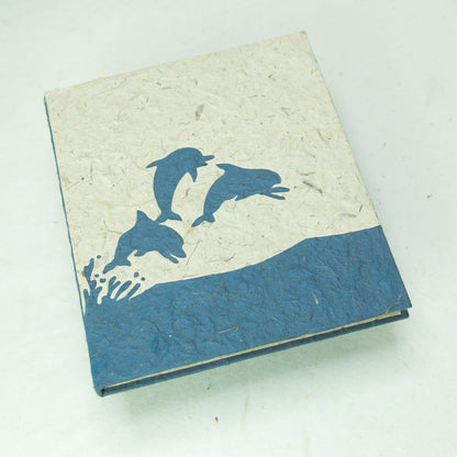 Sea-Life themed Dolphin Ecofriendly Journal - Front