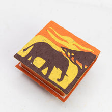 Load image into Gallery viewer, Savannah Sunset  - Note Box Elephant