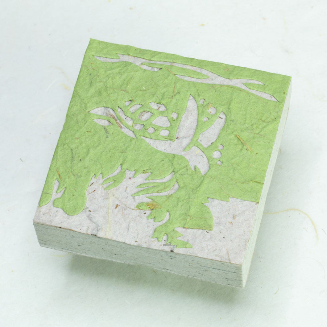 Turtle Scratch Pad set - 100% Organic, Tree-Free Elephant Paper