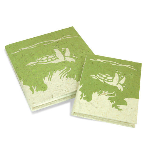 Sea Life - Eco Friendly Journal and Mini Journal Set - Turtle - Front