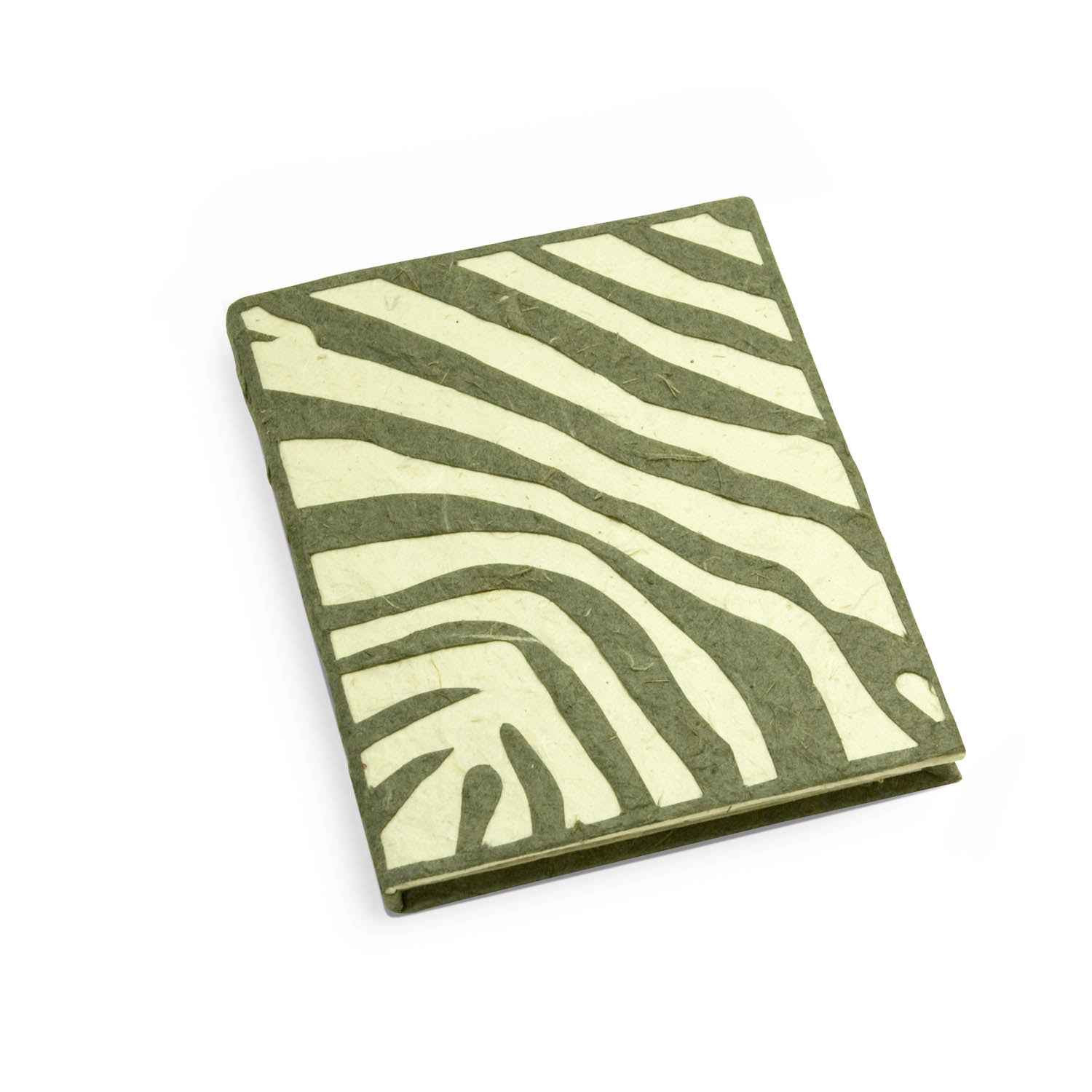 Jungle Safari - Zebra Mini Ecofriendly Journal - Set of 3 - Front closeup